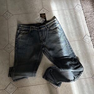 A&F Men's Slim Fit Denim Jeans - Classic Blue